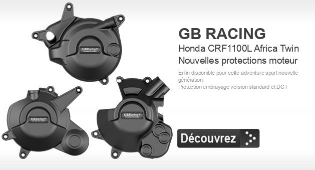 Cliquez pour dcouvrir GB RACING - Honda CRF1100L Africa Twin Nouvelles protections moteur