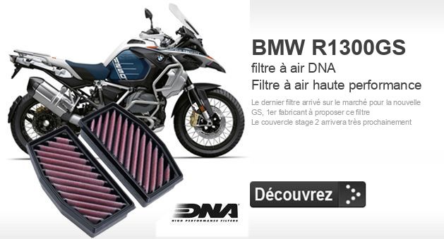 Cliquez pour dcouvrir BMW R1300GS  - filtre  air DNA Filtre  air haute performance