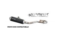 Ligne complte : collecteur Inox + silencieux